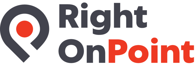 Right on Point Logo with Text